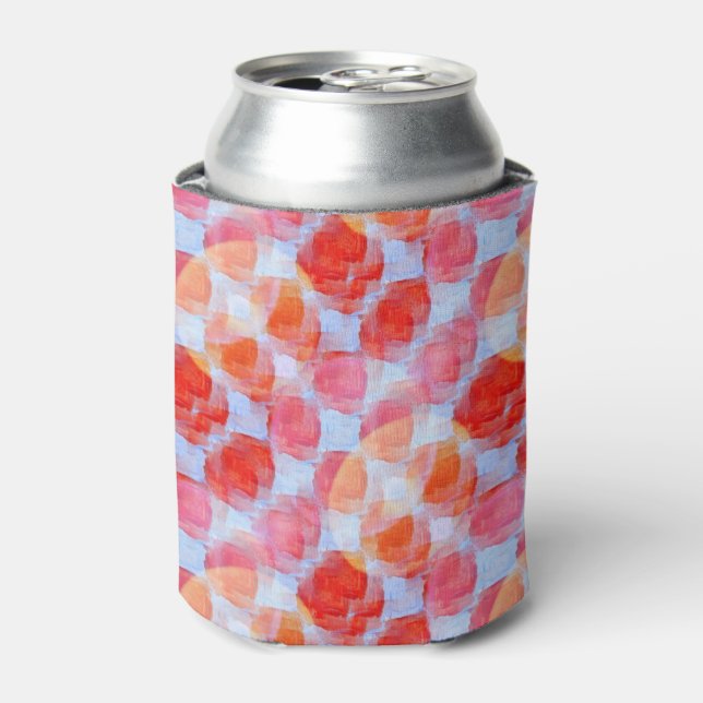 Glas aus Designtextur Hintergrund Dosenkühler (Kanne Vorderseite)