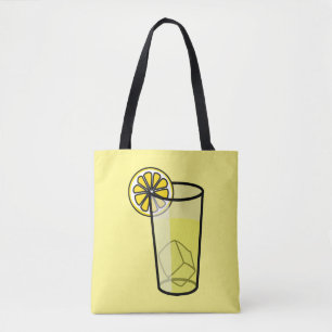 Glas aus Lemonade-Gelbtasche Tasche