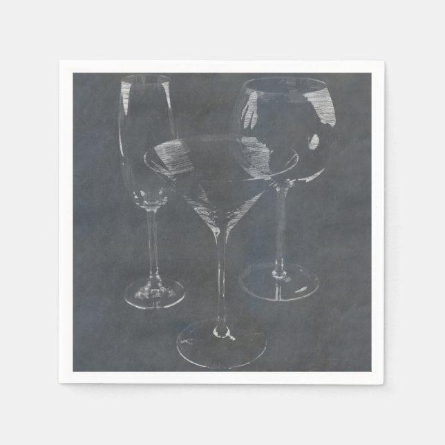 Glas Barware Serviette (Vorderseite)