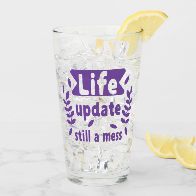 :-) Glas behalten oder gestalten (Rückseite Ice)