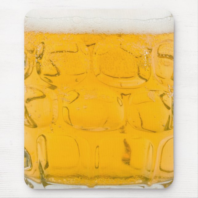 Glas Bier mousepad (Vorne)