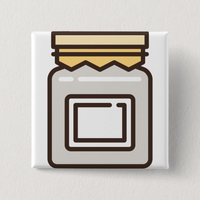 Glas Button (Vorderseite)