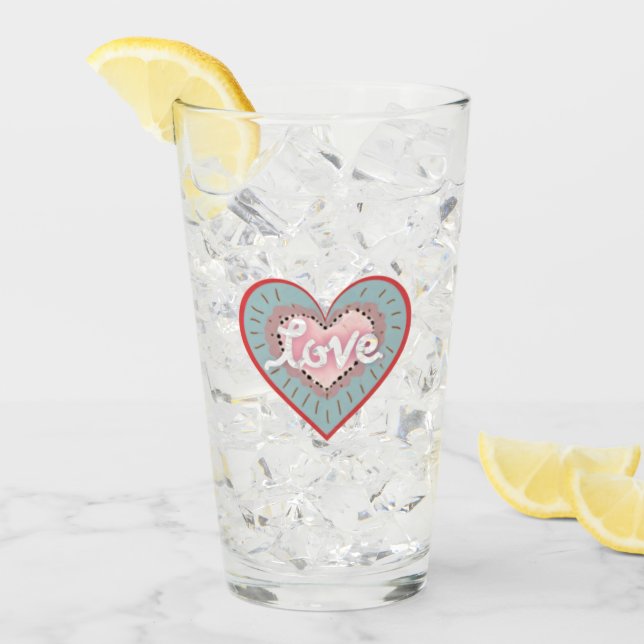 Glas-Cup Glas (Vorderseite Ice)