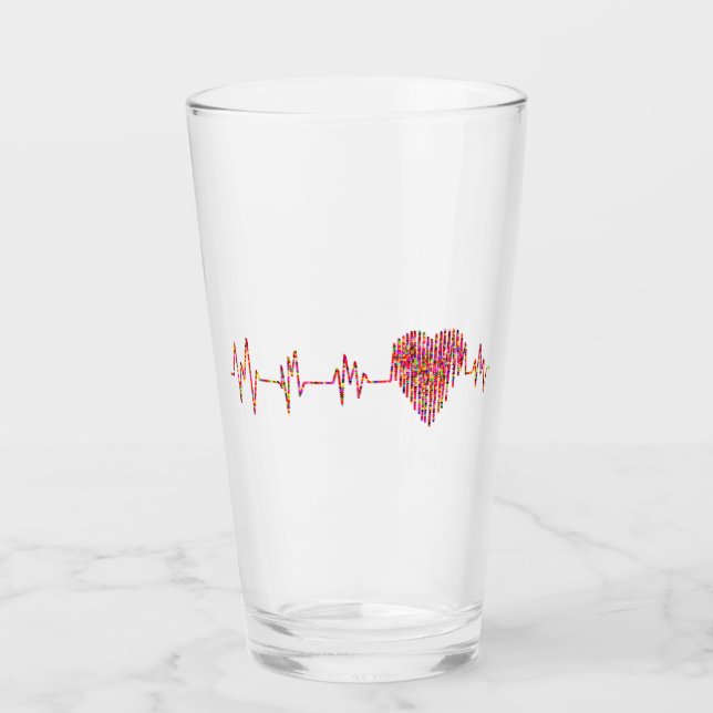 Glas-Cup Glas (Vorderseite)
