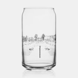 Glas kann Trinkbehälter