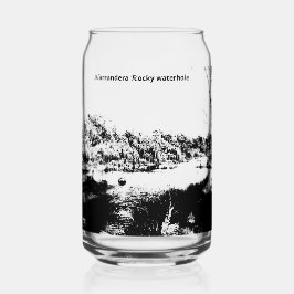 Glas kann Trinkbehälter