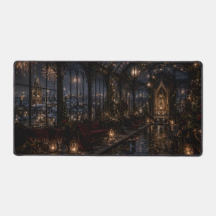 Glas Kathedrale Schreibtischunterlage Besänftige