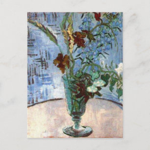 Glas mit Wildblumen, Vincent van Gogh Postkarte