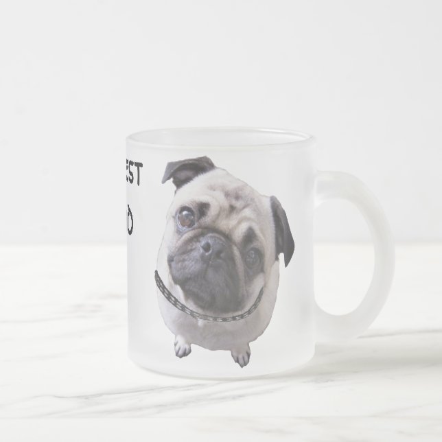 Glas "Mops" Mattglastasse (Rechts)