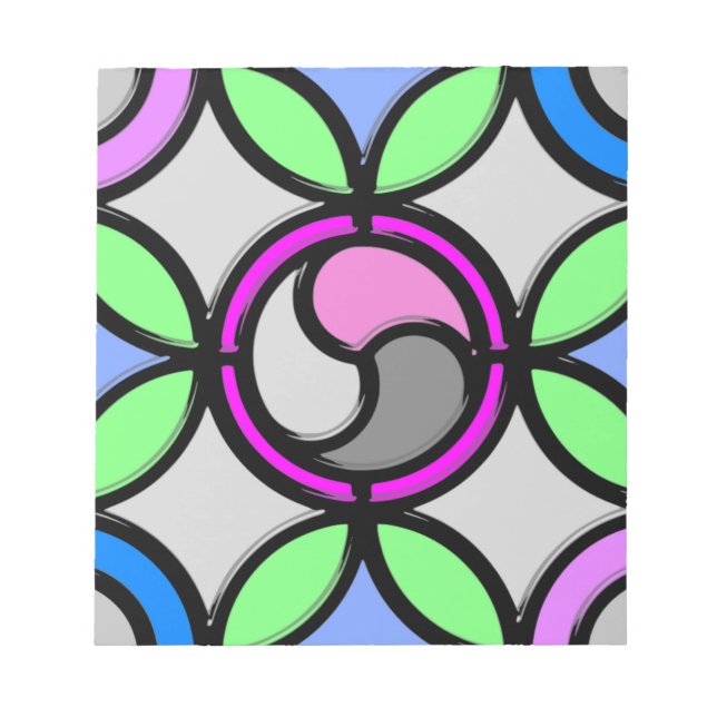 GLAS NOTIZBLOCK (Vorderseite)