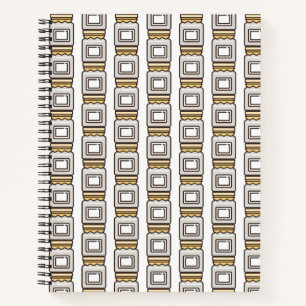 Glas Notizbuch