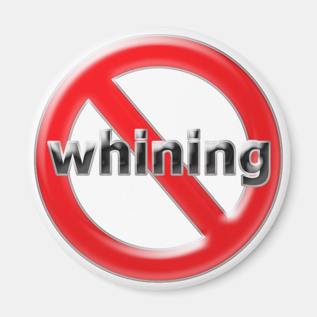 Glas ohne Glanz Magnet (Vorne)