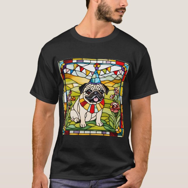 Glas-Party-Mops: Paul T-Shirt (Vorderseite)