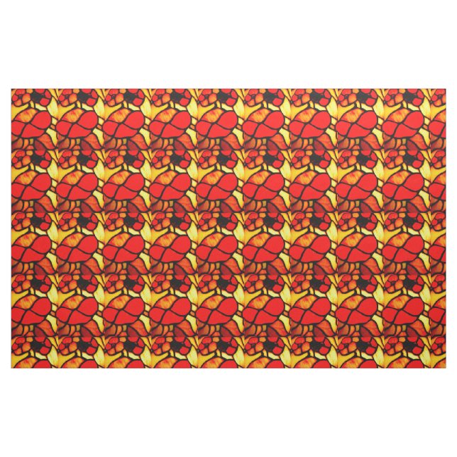 GLAS-PATTERN STOFF (Fat Quarter (45,7 x 55,9 cm))