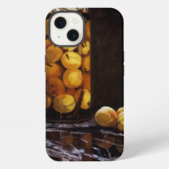 Glas Pfirsiche iPhone Hülle (Rückseite)