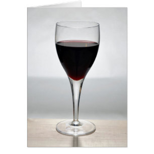 Glas Rotwein