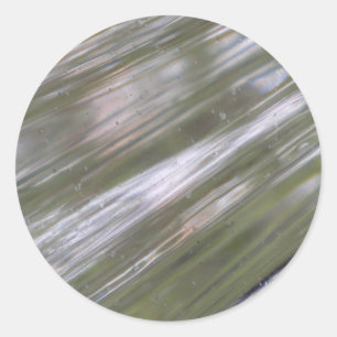 Glas Runder Aufkleber
