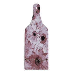 Glas Schneidbrett Floral Schneidebrett