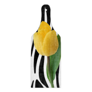 Glas Schneidbrett Floral Tulpe Schneidebrett