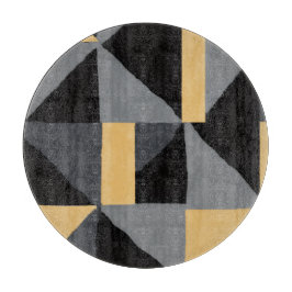 Glas Schneidbrett Moderne Geometrie Schneidebrett