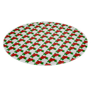 Glas Schneidbrett Weihnachtssterne Schneidebrett