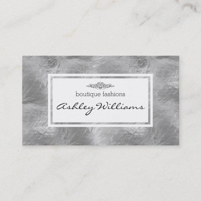 Glas | Texdiert Visitenkarte (Vorderseite)