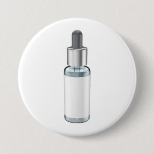 Glas-Tropfflasche mit Pipette Button