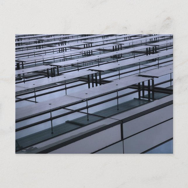 Glas und Stahl 2 Postkarte (Vorderseite)