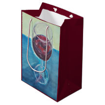 Glas Wein Geschenktasche, Kunst, Kunst, Kunst, Mod