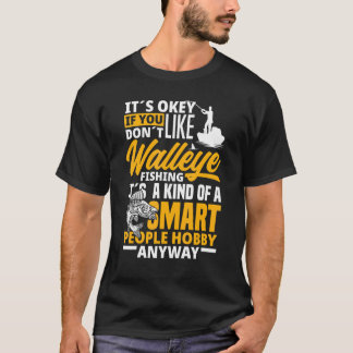 Glasaugenbarsch-Angeln Intelligente Leute Hobby T-Shirt