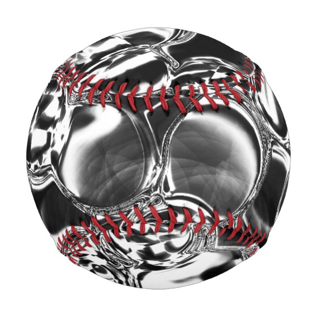 Glasbälle oder metallische dunkelste? baseball (Vorderseite)
