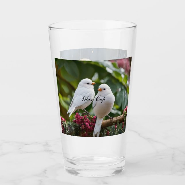 Glasbecher Glas (Vorderseite)