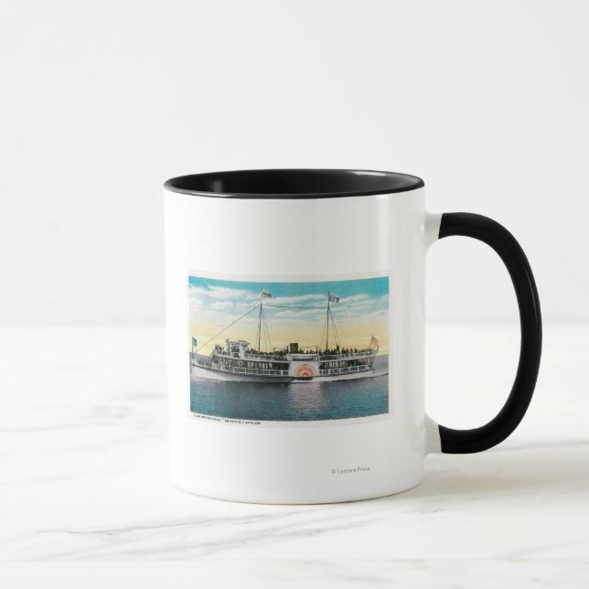 Glasbodenboot, Kaiser, Avalon Tasse (Rechts)