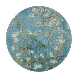 GLASCHOPPER : Van Gogh : ALMOND BLOSSOM Schneidebrett