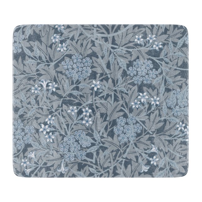 GLASCHOPPER: WILLIAM MORRIS : JASMINE SCHNEIDEBRETT (Vorderseite)