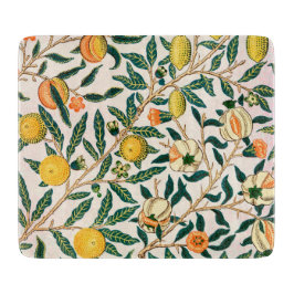 GLASCHOPPER: WILLIAM MORRIS: POMEGRANATE SCHNEIDEBRETT