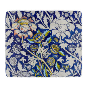 GLASCHOPPER: WILLIAM MORRIS: WATERCOLOR SCHNEIDEBRETT
