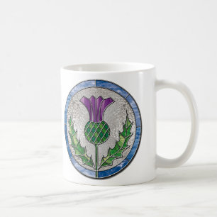 Glasdistel Kaffeetasse