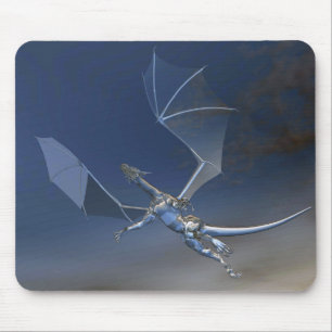 Glasdrache mousepad