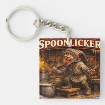 Gläser Leckender Isländischer Yule Lad Postkarte