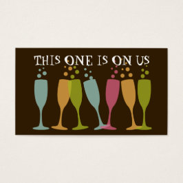 Gläserner Gläserner Champagner - Ticket