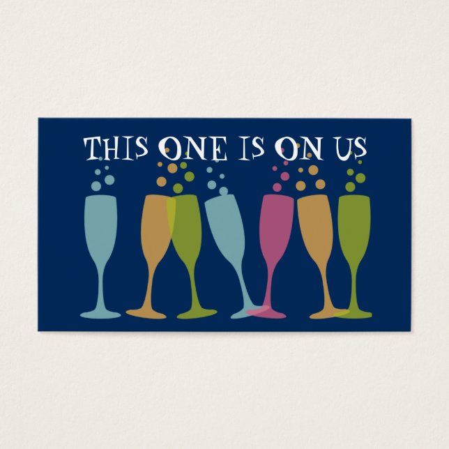 Gläserner Gläserner Champagner - Ticket (Vorderseite)