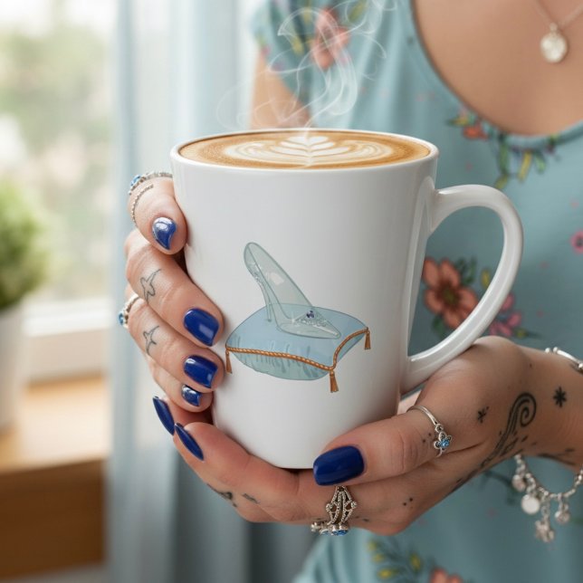 Gläserner Schuh Milchtasse (Von Creator hochgeladen)