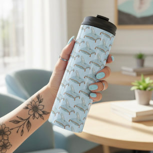 Gläserner Schuh Thermosbecher