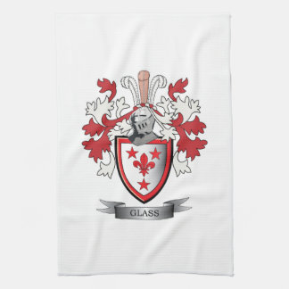 GlasFamilienwappen-Wappen Küchentuch