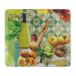 Glasfaserkleidung Grüne mexikanische Tile Schneidebrett