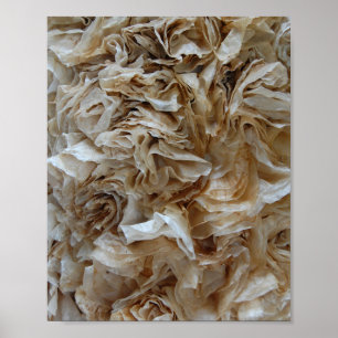 Glasfaserkunst - Papierskulptur Gerecycelt Poster