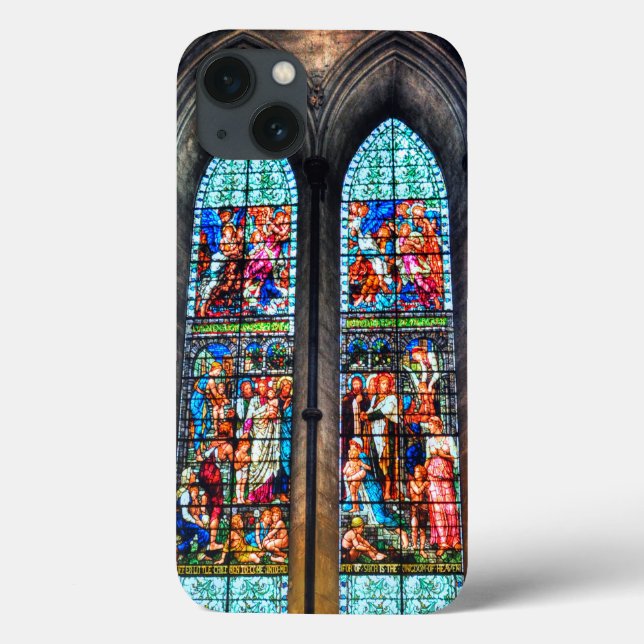 Glasfenster, Kathedrale Salisbury, Vereinigtes Kön Case-Mate iPhone Hülle (Rückseite)