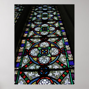 Glasfenster St Mary Bishops Lydeard Poster