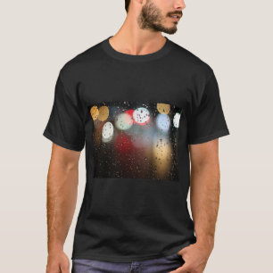 Glasfenster Wasser drucken T-Shirt